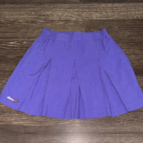 Ellesse Vintage pleated purple skirt - Picture 1 of 9